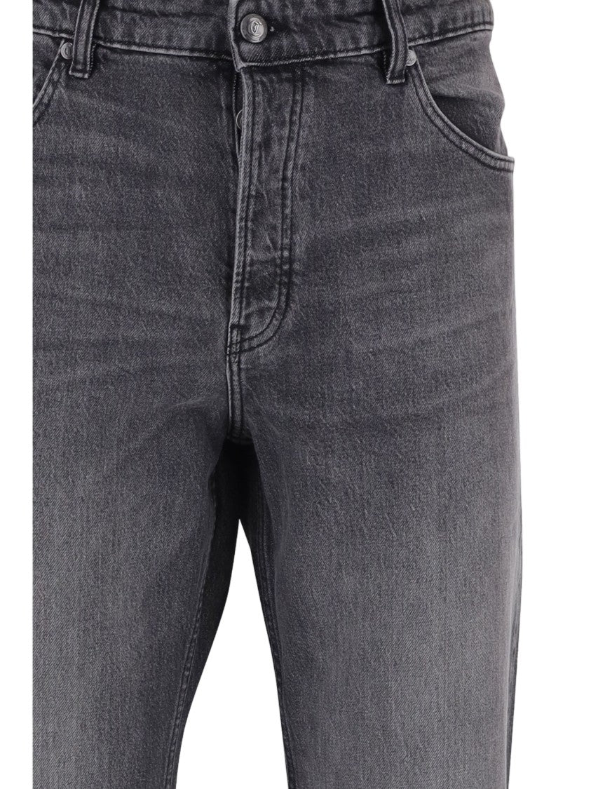 Just Cavalli Straight-Leg Jeans With Classic Five-Pocket Design