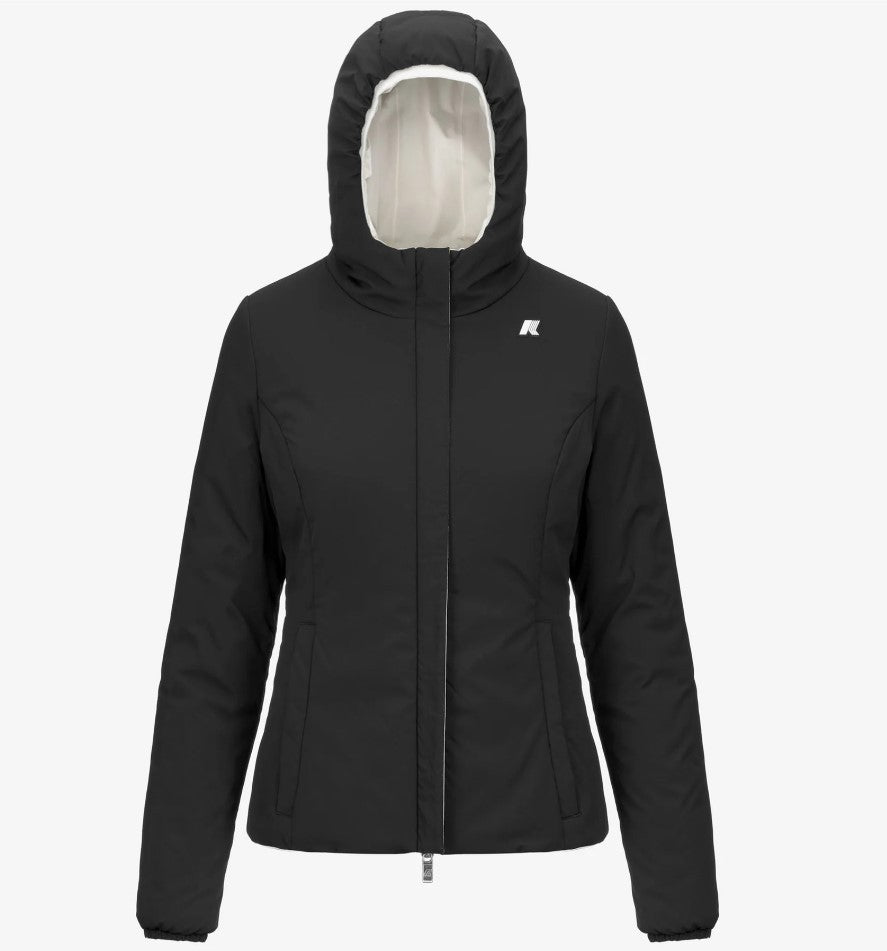 K-Way Reversible Windproof Jacket With Adjustable Hood