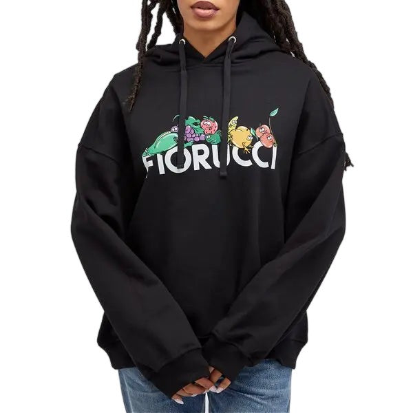 Fiorucci Black Fruit Print Hoodie