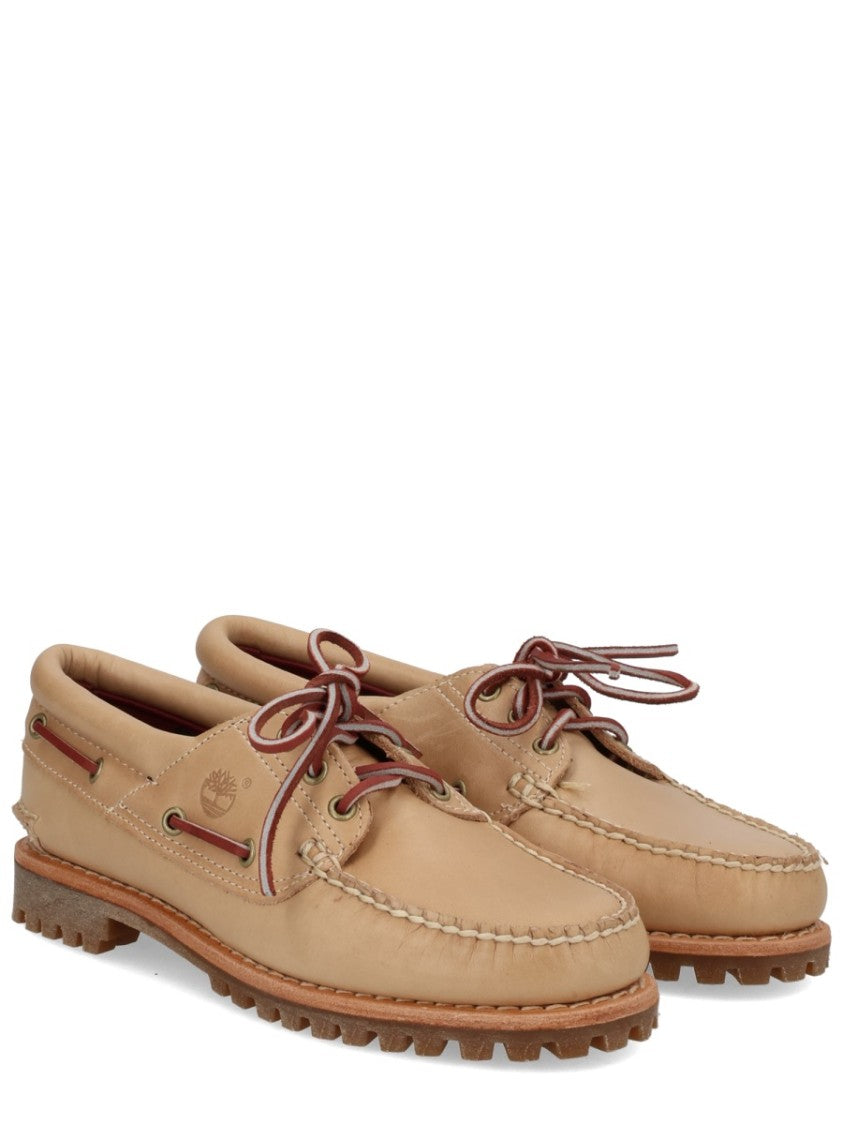 Timberland Leather Noreen Classic Stitching Loafers