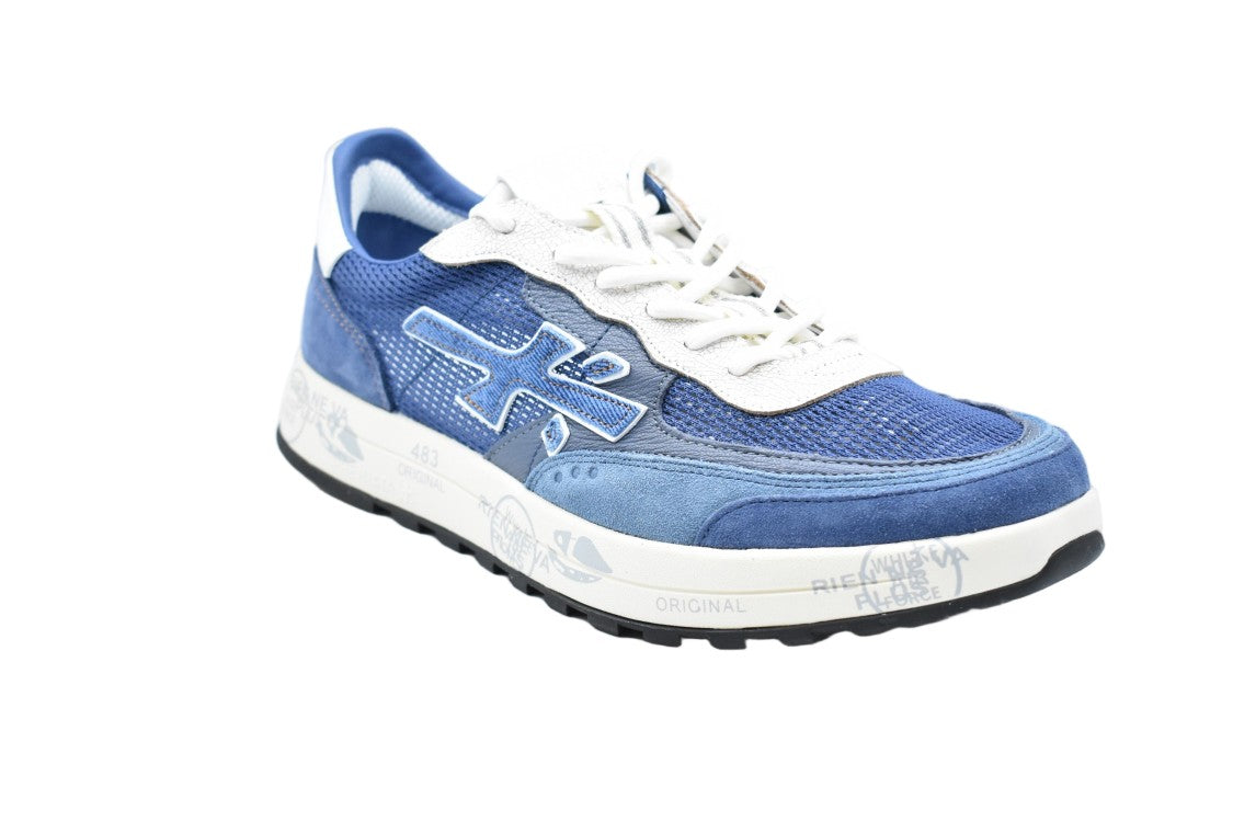 Premiata Blue Refined Innovation Essential Performance Shoes