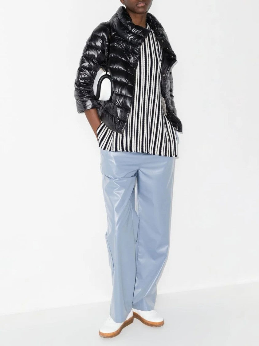 Herno Short Puffer Jacket With Glossy Finish