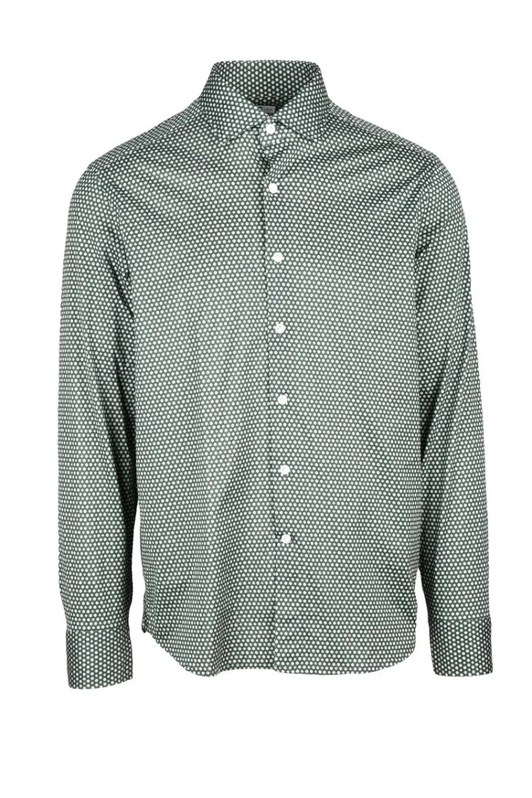 Sonrisa Fior Di Cotone Oxford Shirt - Green