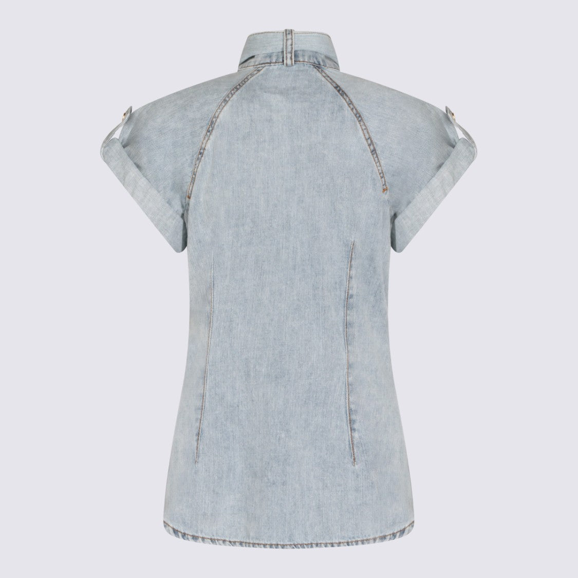 Zimmermann Light Blue Cotton Shirt