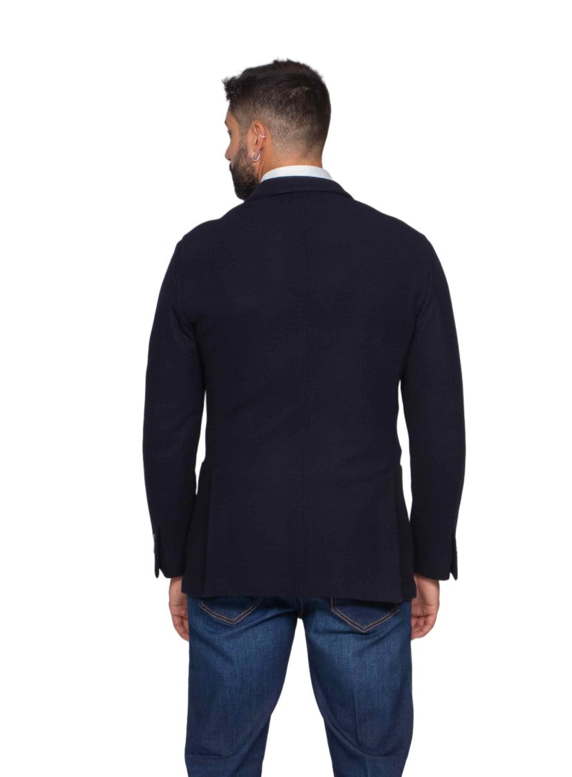 Boglioli Tailored Two-Button Jacket With Notch Lapels And Patch Pockets