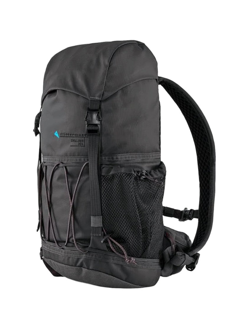 Klattermusen Black Polyamide Functional Backpack With Padded Straps