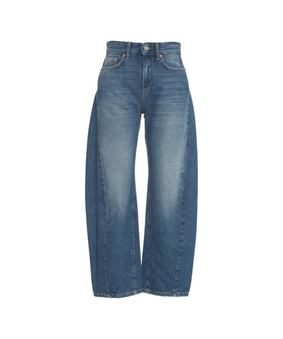 Department Five High-Waisted Boyfriend Jeans With Wide Leg Silhouette