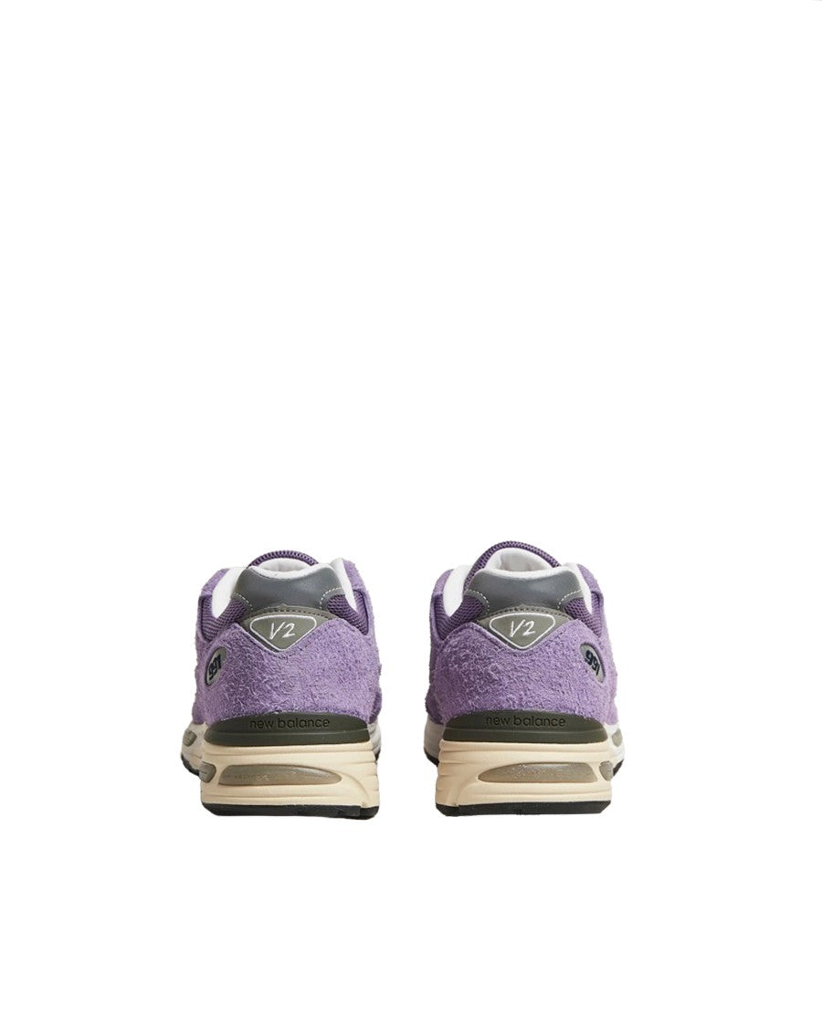 New Balance U991lv2 Uk Purple Sneakers