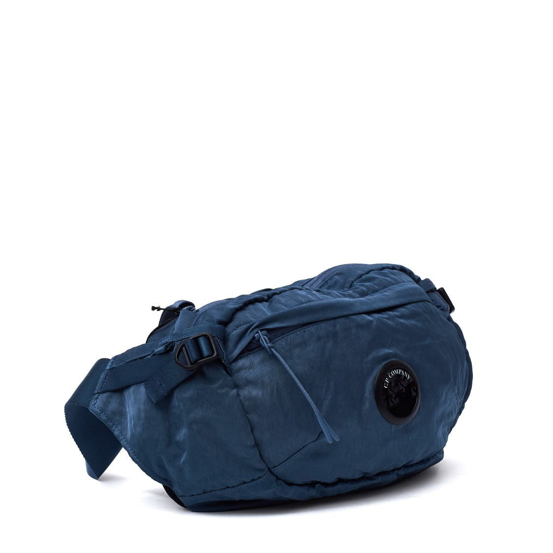 C.P. Company Nylon Fabric Waist Bag With Lens Detail And Multiple Pockets