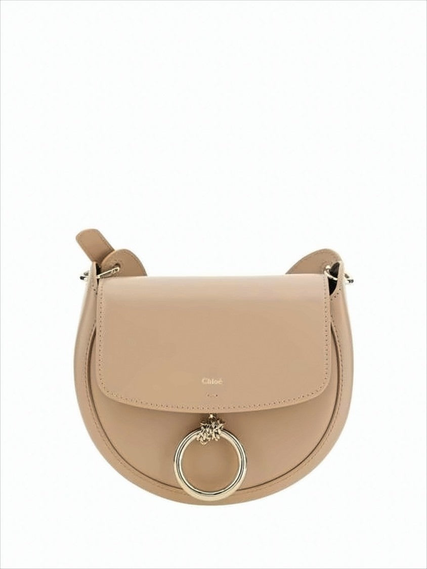 Chloé Rounded Silhouette Calf Leather Chloé Shoulder Bag