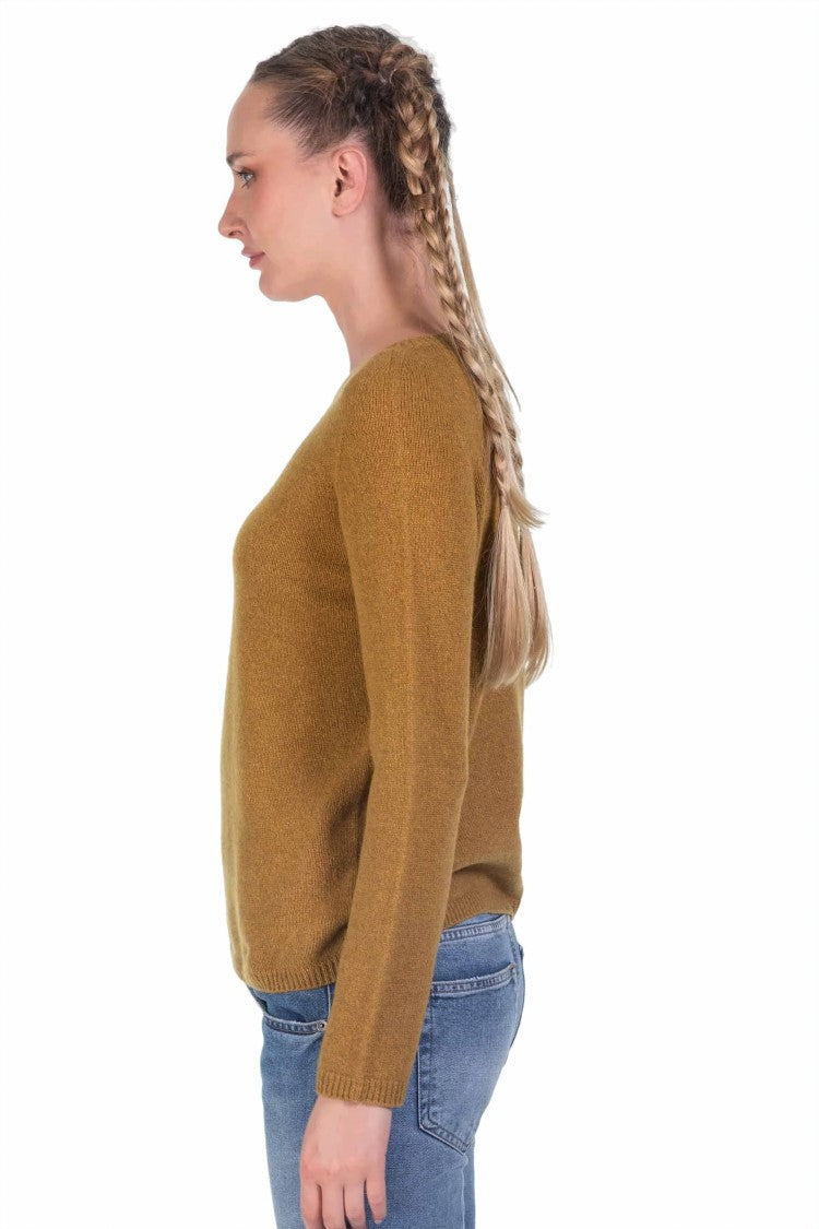 Max Mara Fine Ribbed Cashmere Blend Sweater