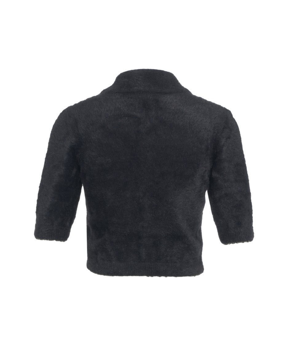 Elisabetta Franchi Short Sleeve Cardigan