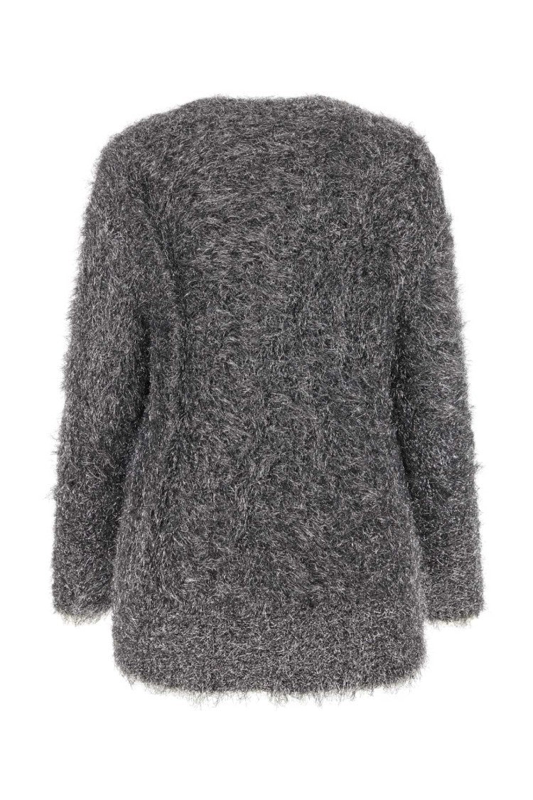 Isabel Marant Silver Nylon Blend Wayne Sweater