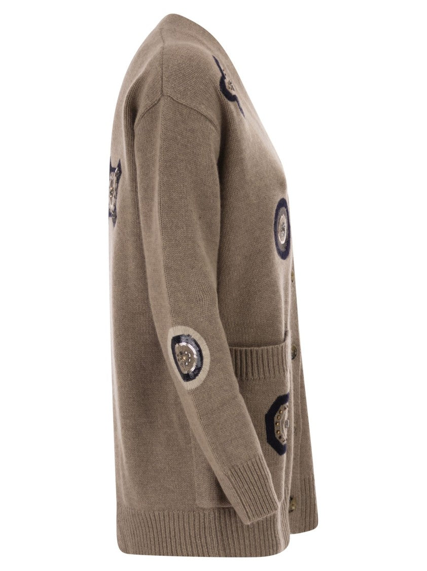 Max Mara Mxmgioire - Long Cardigan In Wool