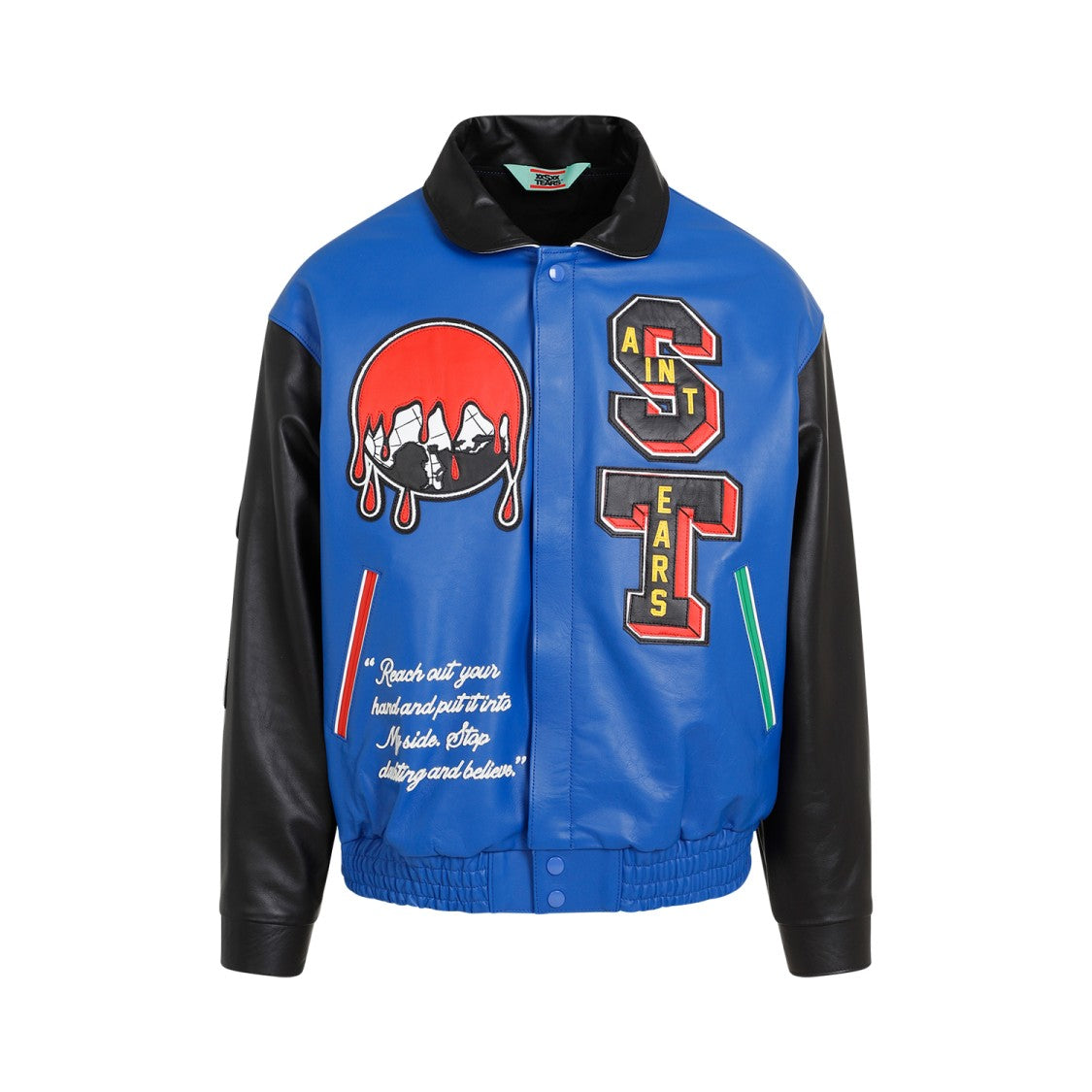 Saint Mxxxxxx Varsity Multi Cowhide Jacket