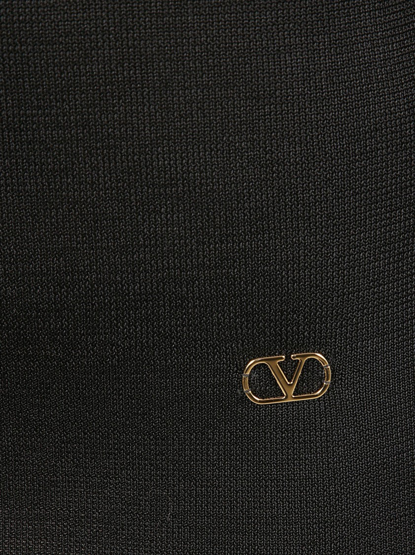Valentino Garavani Viscose Sweater With High Neck