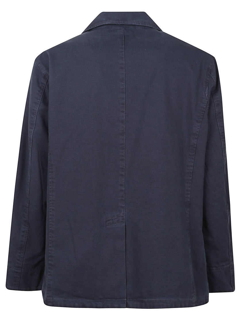 Baracuta Double-Breasted Peacoat With Notched Collar And Front Pockets