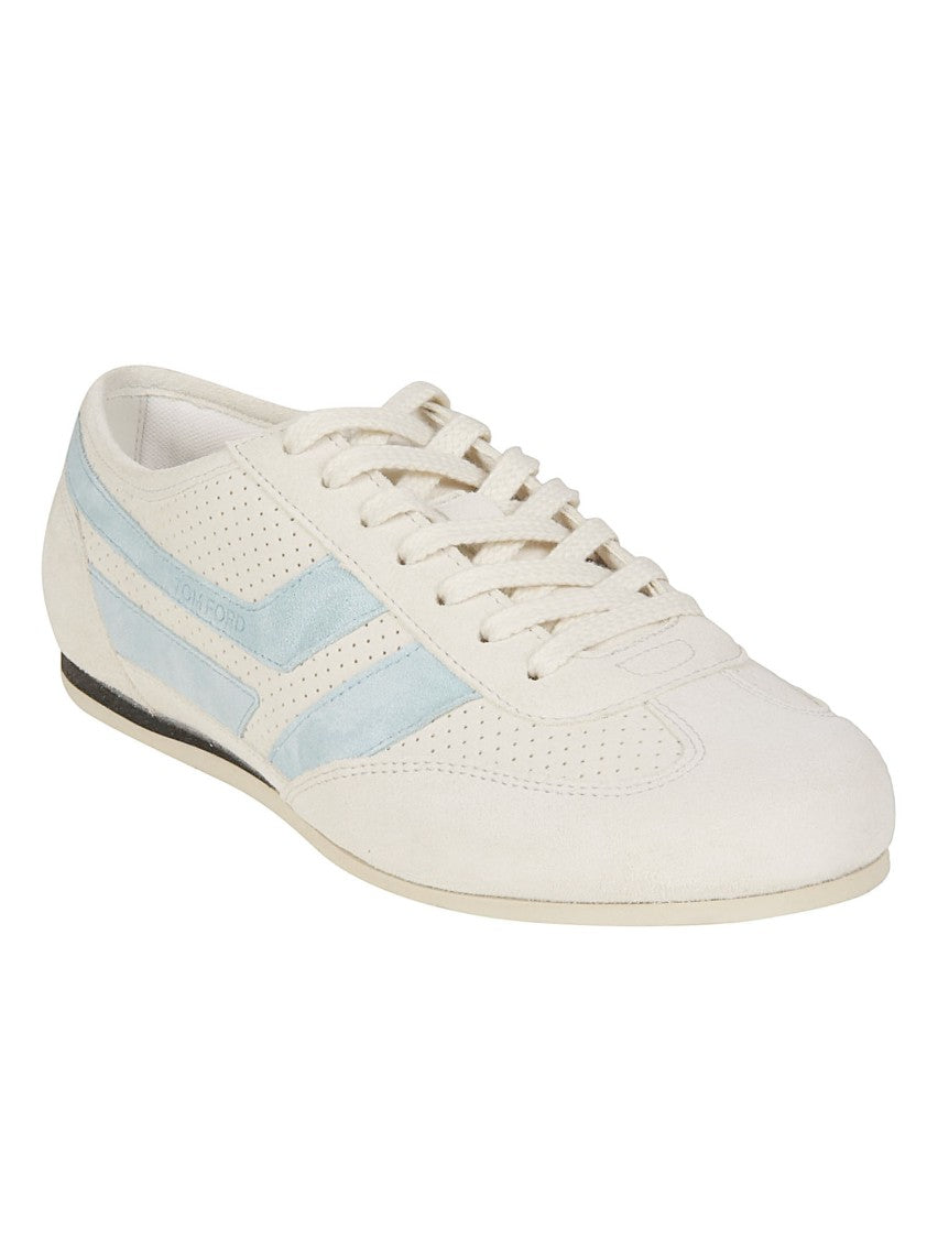 Tom Ford Brook Calf Leather Low Sneakers