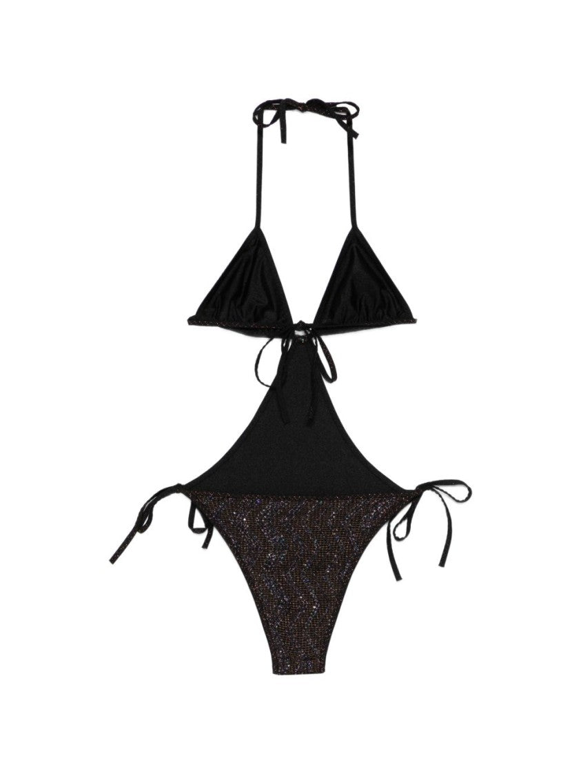 Missoni Mesmerizing Brown Bikini With Adjustable Ties
