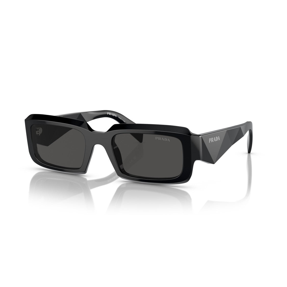 Prada 0Pr 27Zs Bold Geometric Acetate Sunglasses