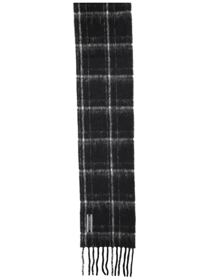 Our Legacy Plaid Alpaca-Wool Blend Scarf