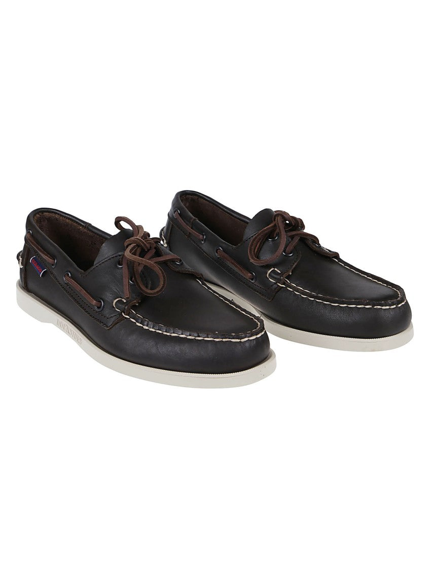 Sebago Portland Docksides Black Moccasin Loafers