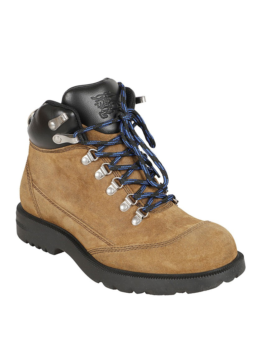 Burberry Ankle Boots Realized In Suede