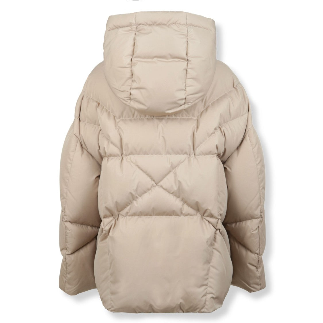 Khrisjoy Structured Short Coat With Contrasting Fabric Textures