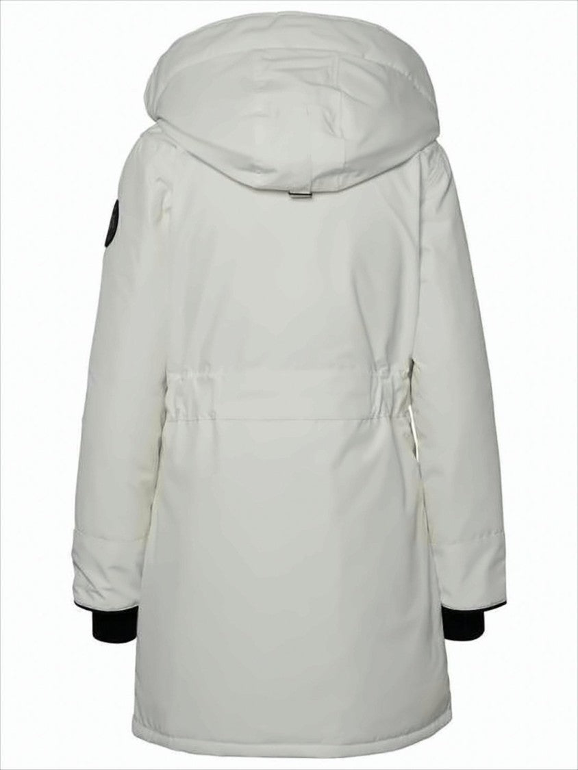 Canada Goose Longline Padded Parka With High Collar