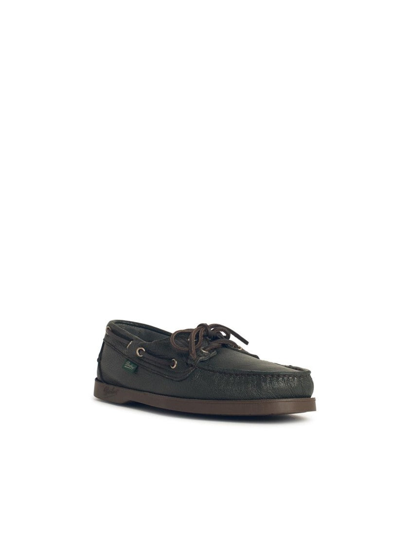 Paraboot Scarpa 'Barth' In Green Leather