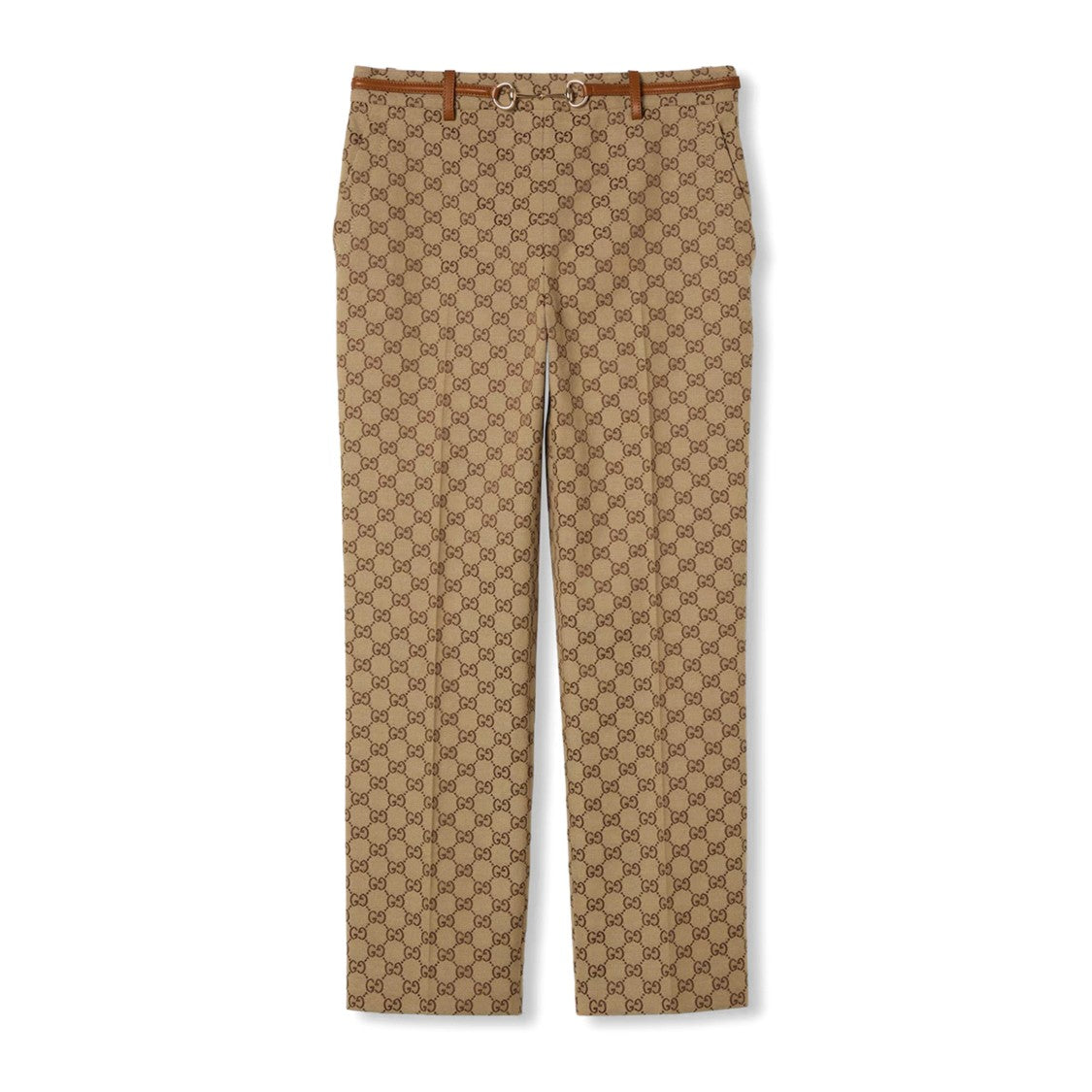 Gucci Tailored Pants With Distinctive Logo Pattern