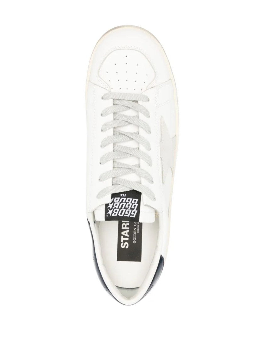 Golden Goose White Leather Sneakers