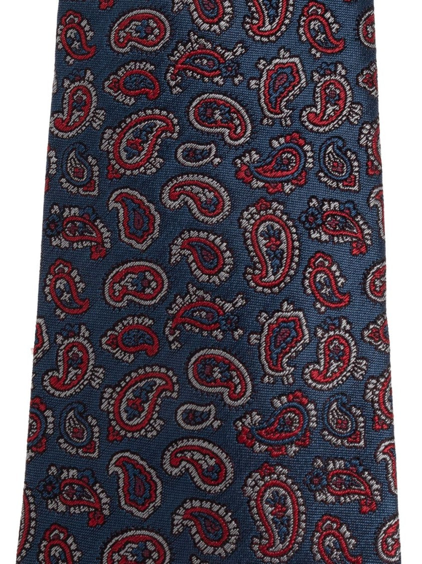 Etro Blue Silk Tie