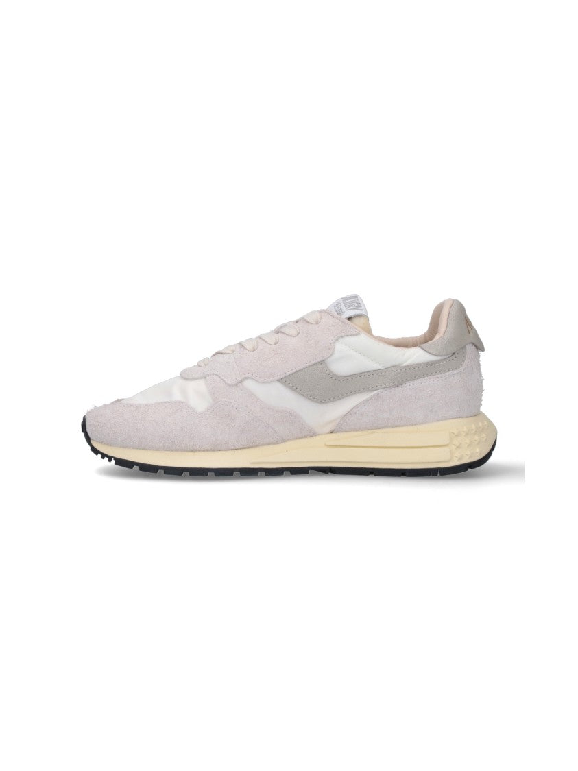 Autry Grey Reelwind Low Suede Sneakers