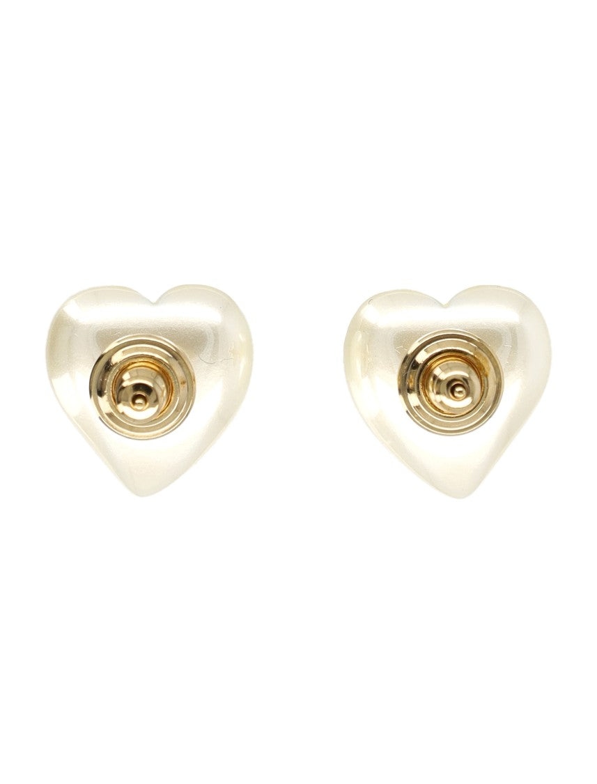 Valentino Garavani Heart V-Ring Drop Earrings