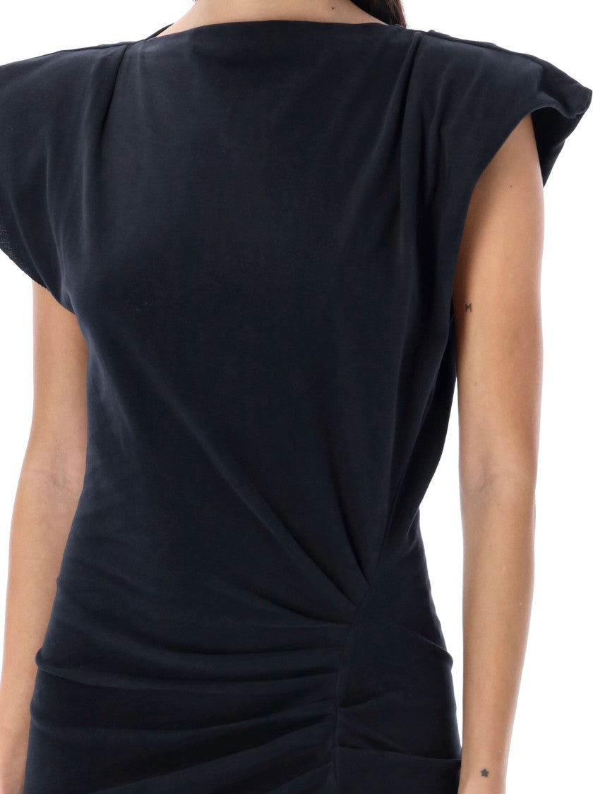 Isabel Marant Étoile Nadela Cotton Draped Maxi Dress