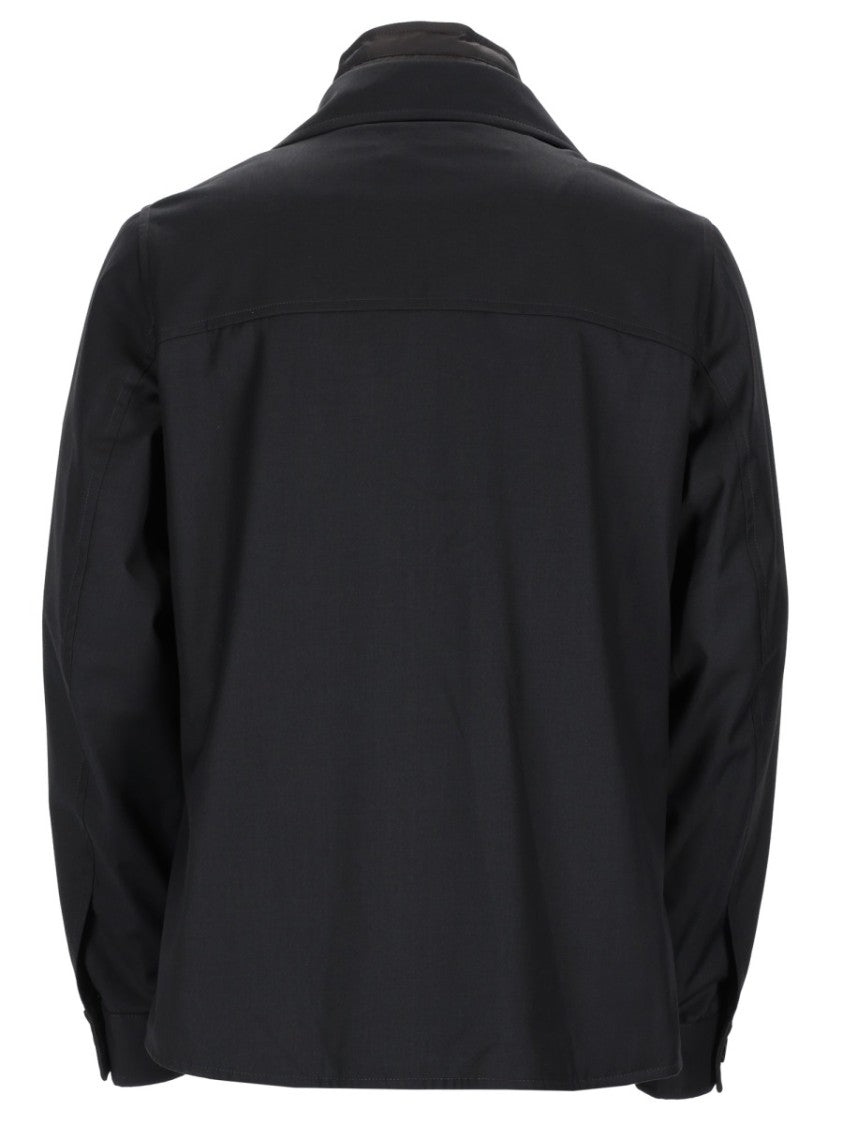 Moorer Dulac Polyester Zippered Layer Jacket