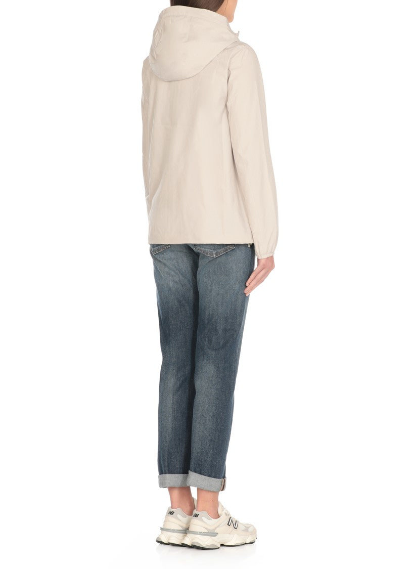 K-Way Beige Marguerite Stretch Jacket