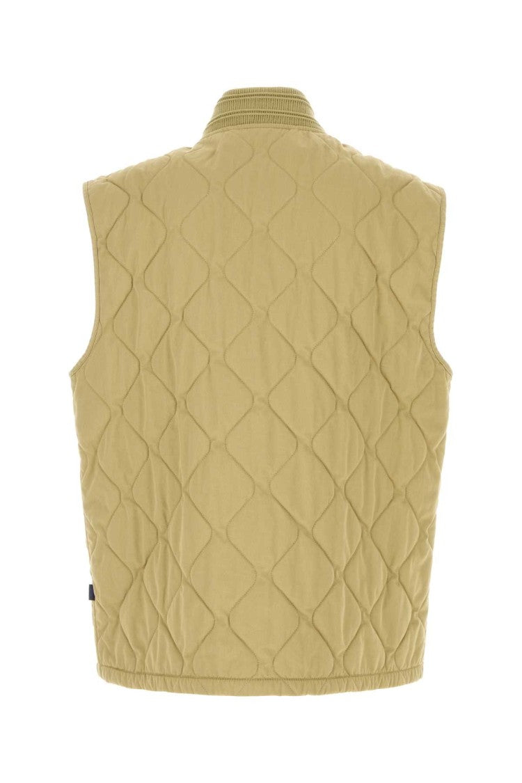 Burberry Beige Cotton Sleeveless Jacket