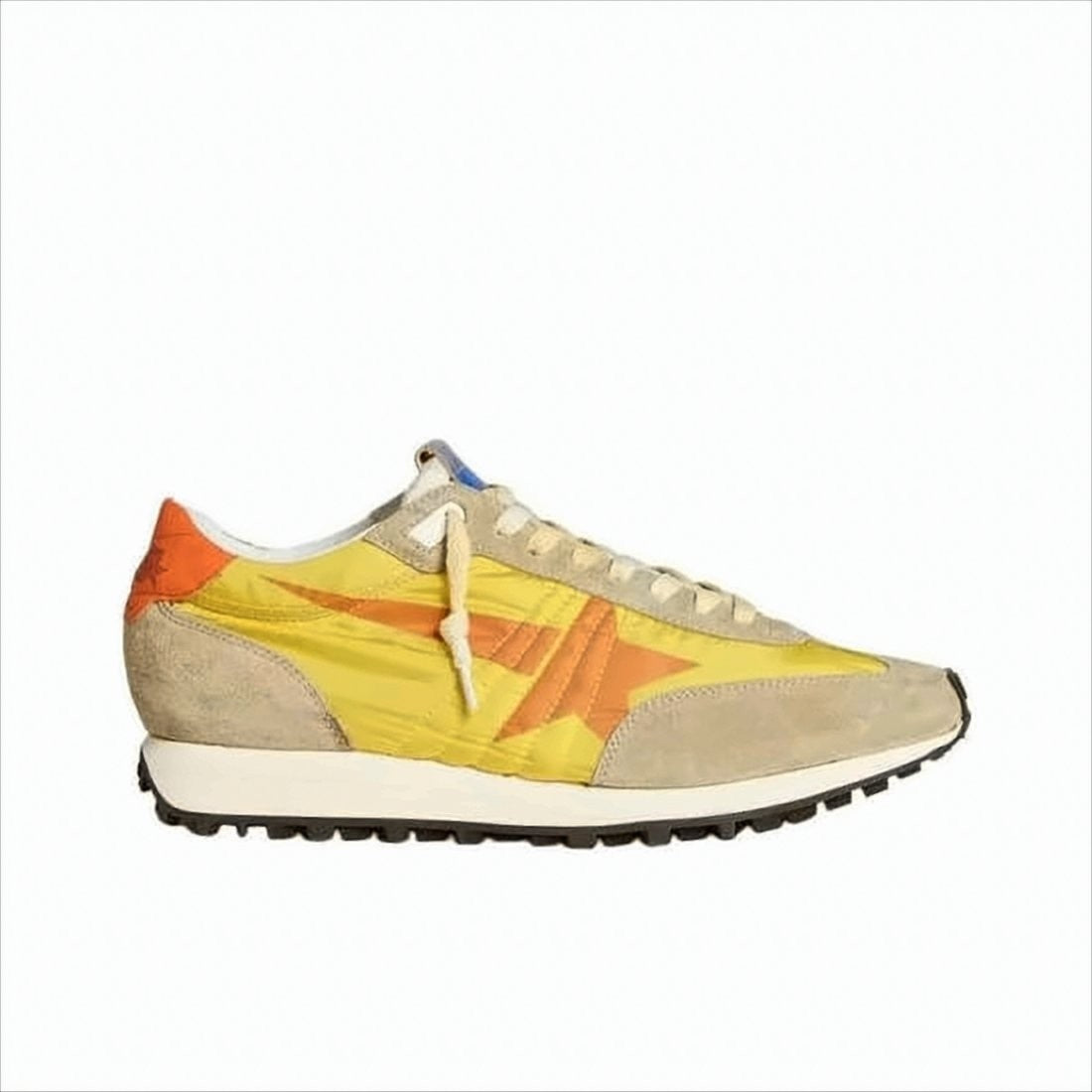 Golden Goose Marathon Retro Running Sneakers With Suede