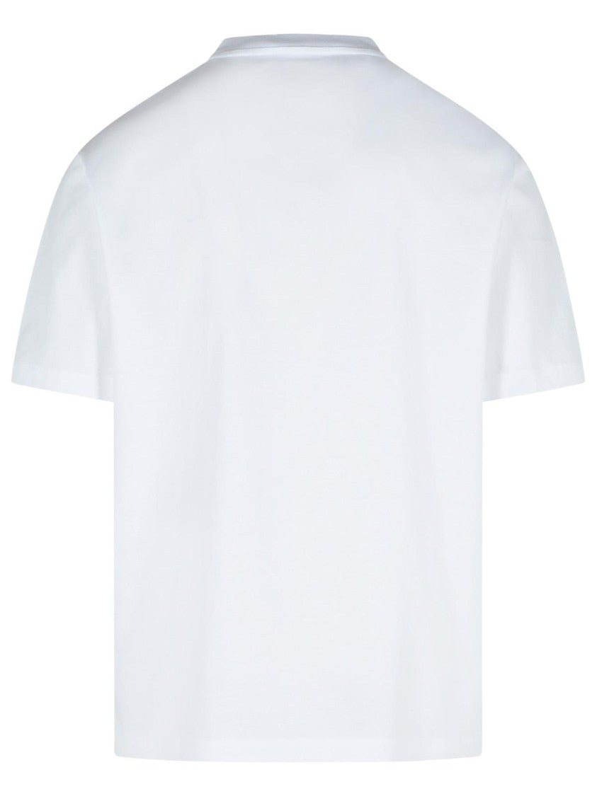 Versace White Cotton T-Shirt