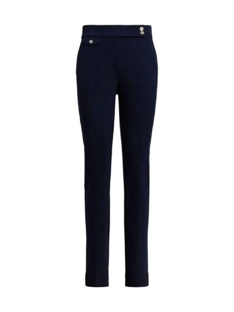 Lauren Ralph Lauren Ankle-Length Flat Front Trousers With Tailored Fit