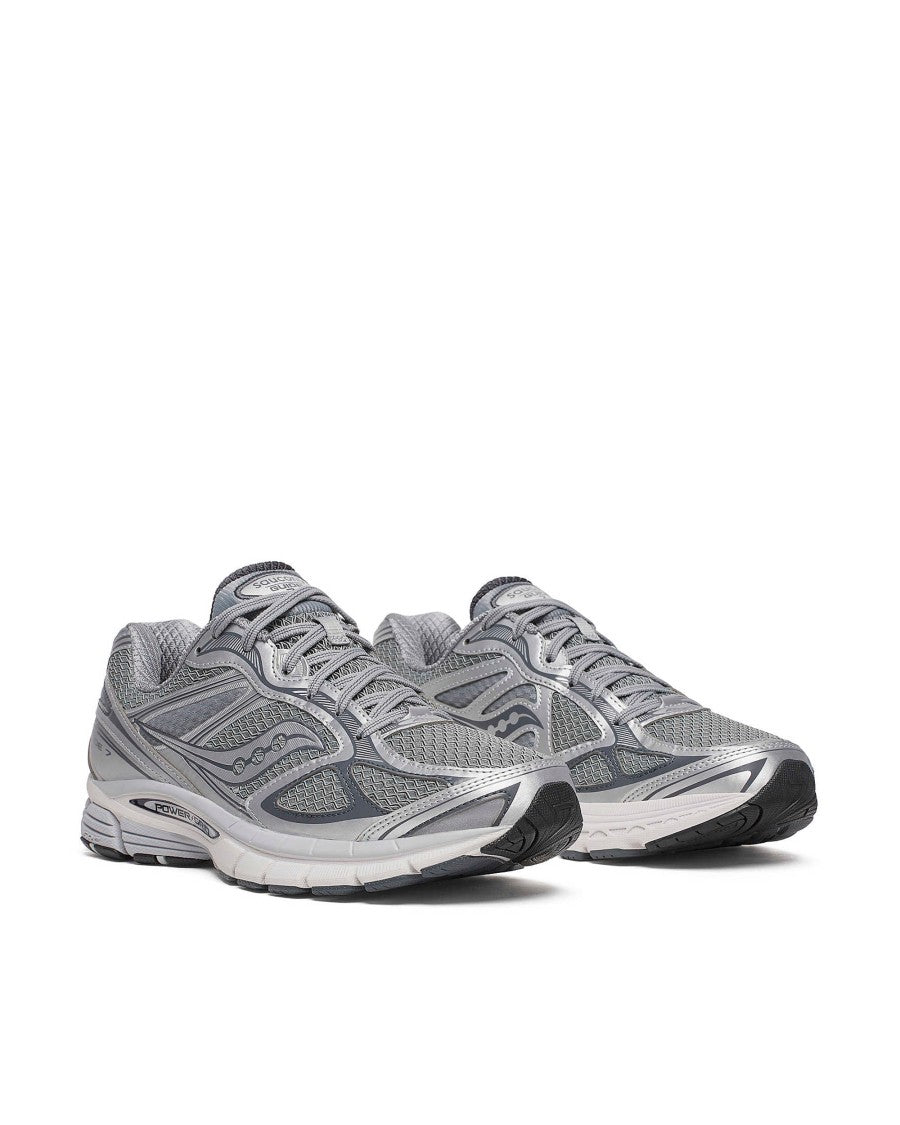 Saucony Progrid Guide 7 Sneakers In Grey/Silver