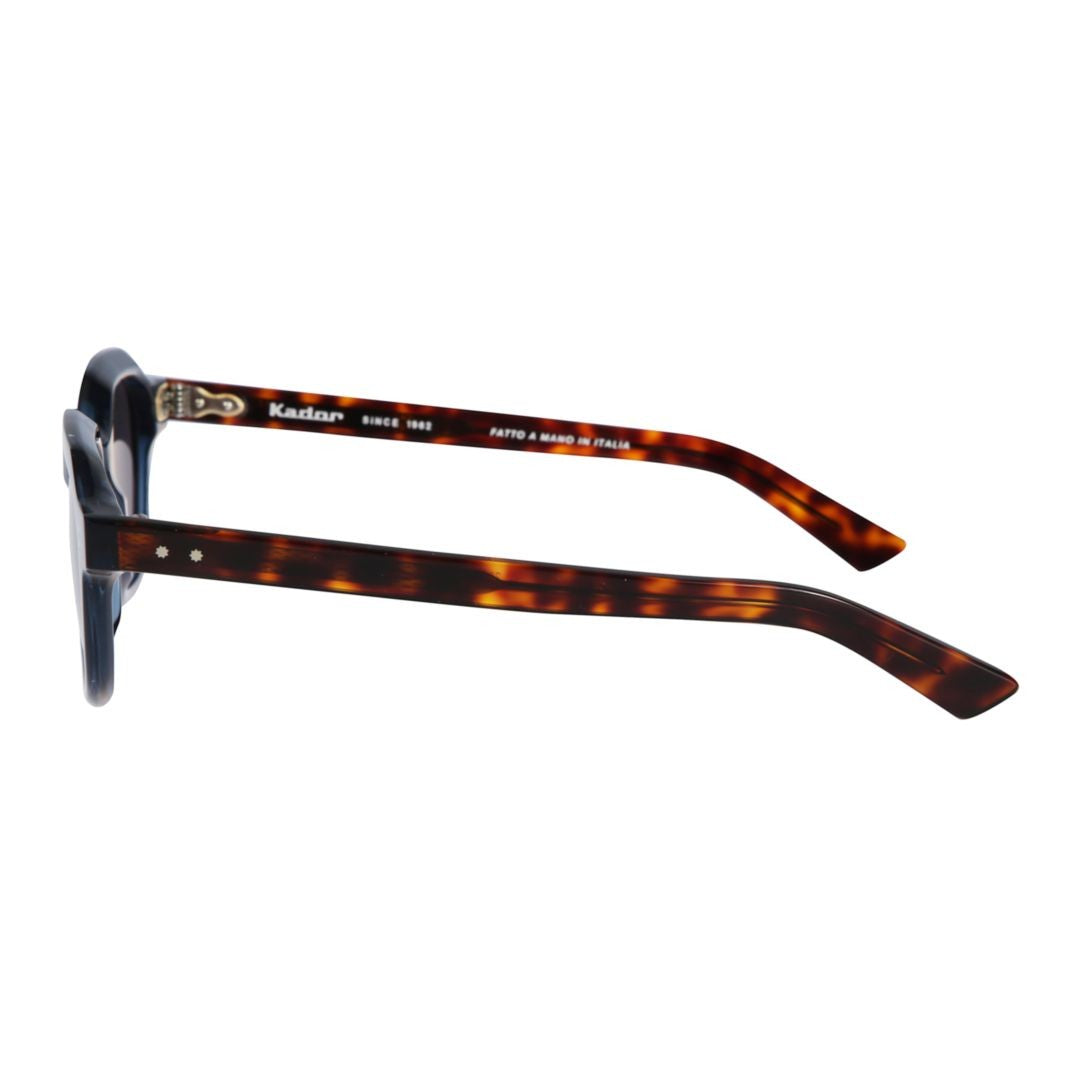 Kador K-Story/N Bold Square Frame Sunglasses With Tortoiseshell Arms