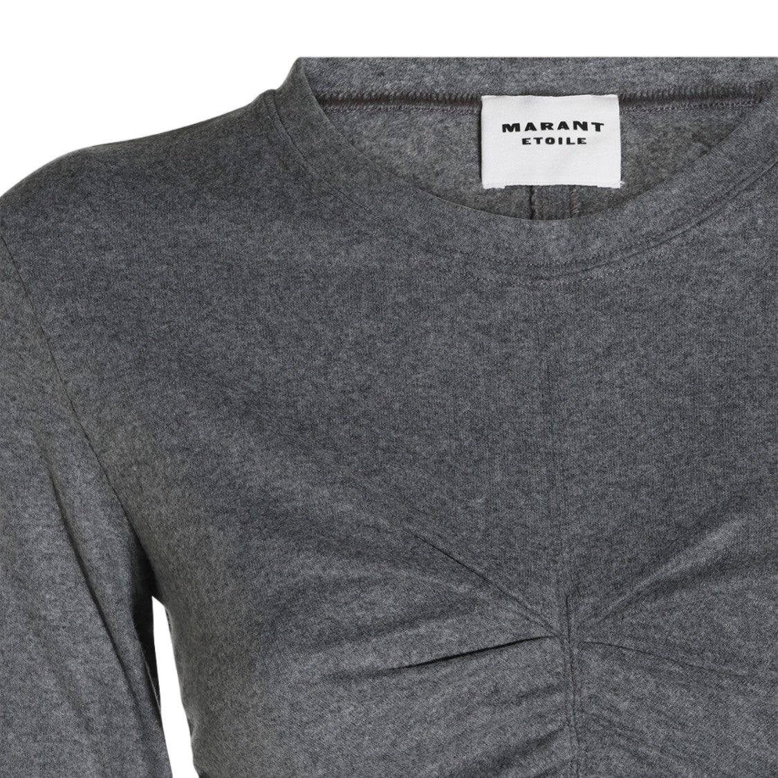 Isabel Marant Étoile Fitted Long-Sleeved Top With Vertical Ruched Detail