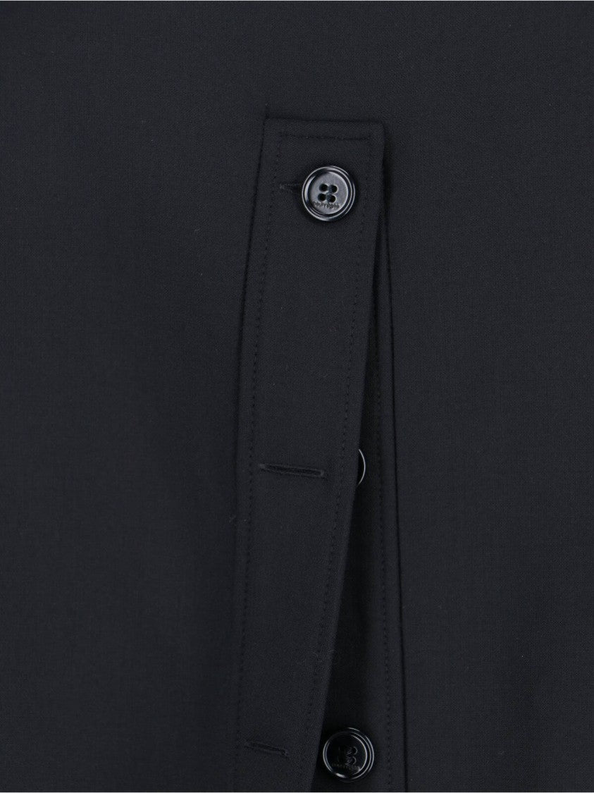 Courrèges Logo Midi Skirt – Black