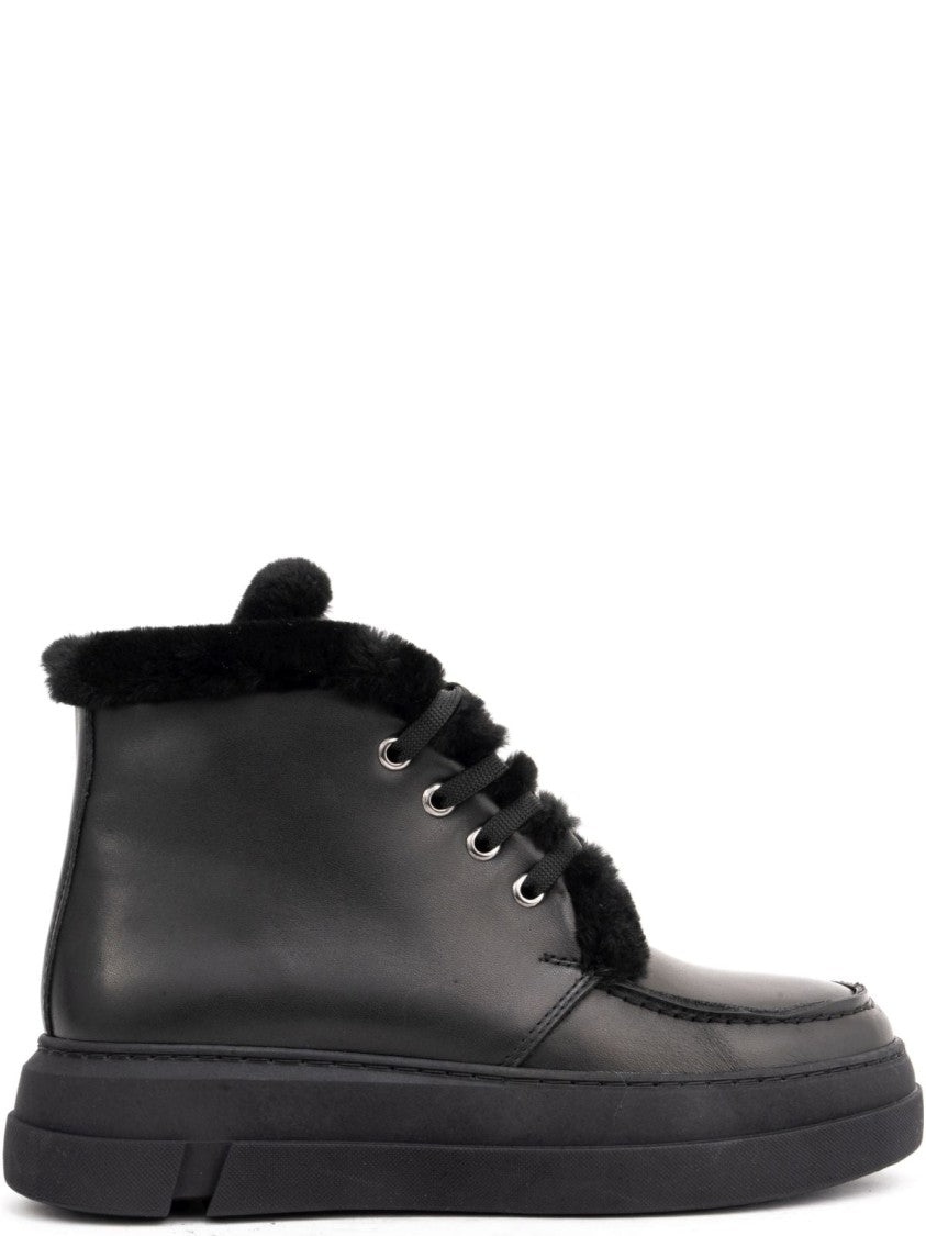 La Conte Ankle Boots With Leather Exterior