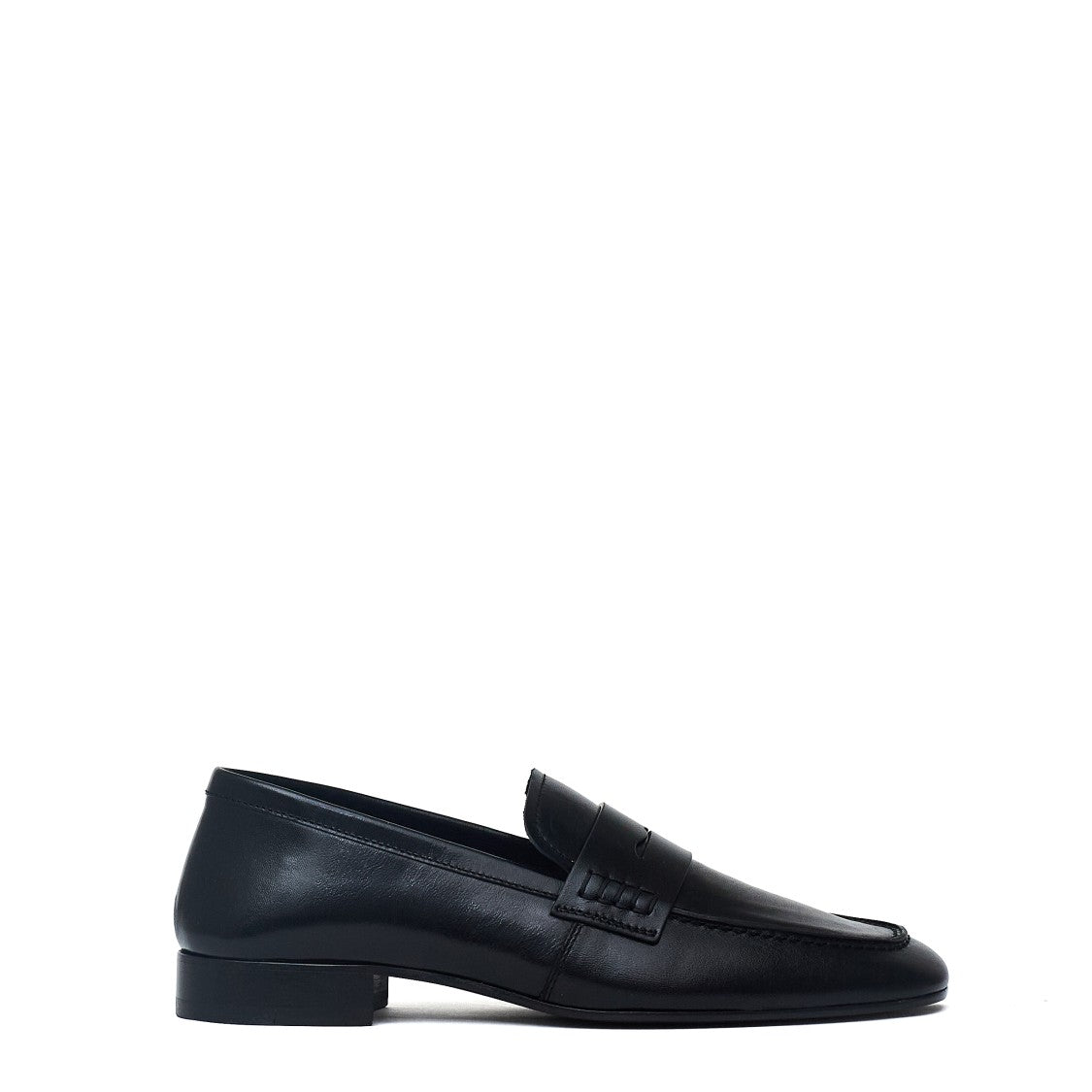 Dries Van Noten Vegtan Calf Leather Shiny Loafers