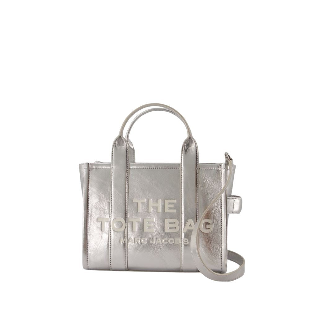 Marc Jacobs The Small Tote - Leather - Silver