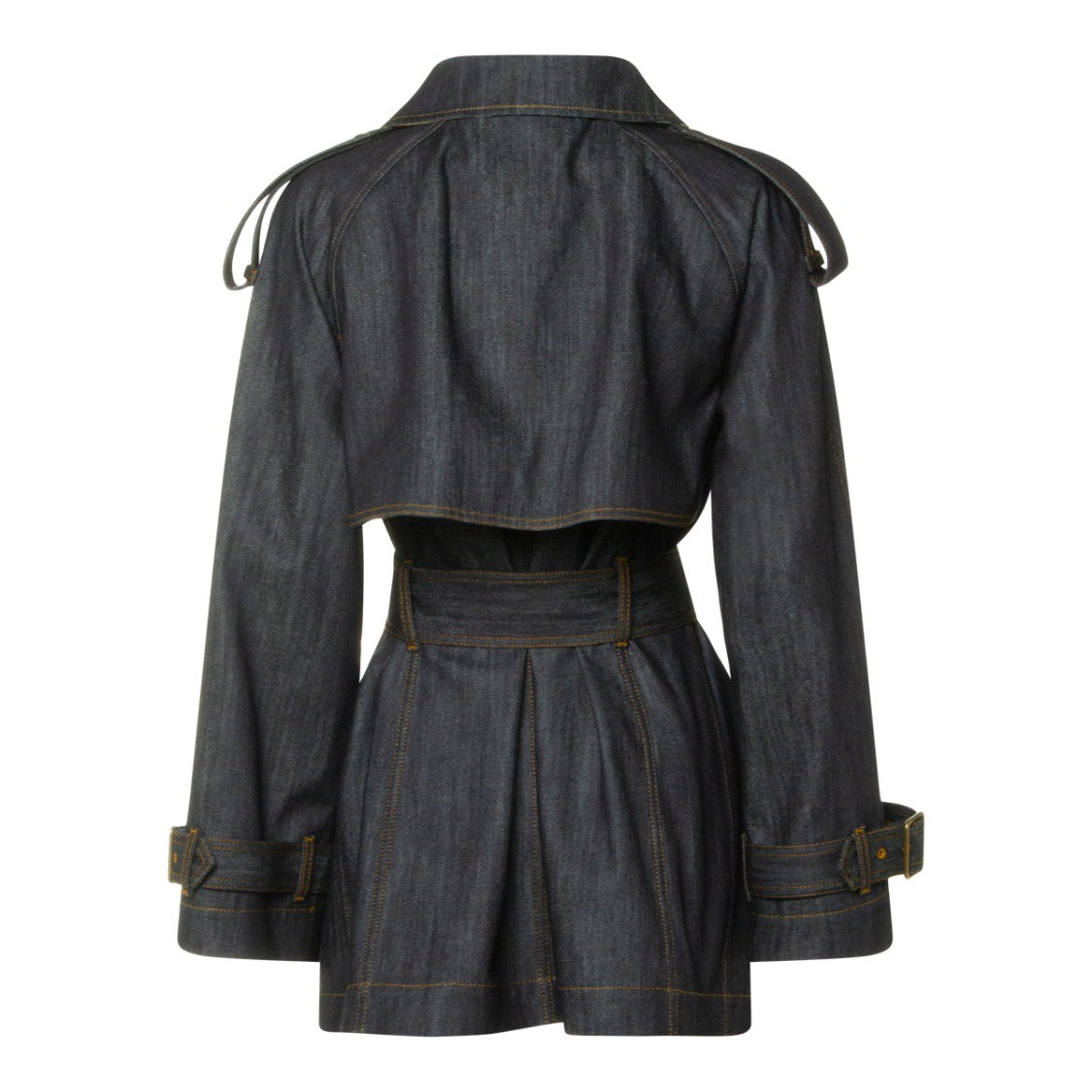 Burberry Dark Cotton Denim Jacket